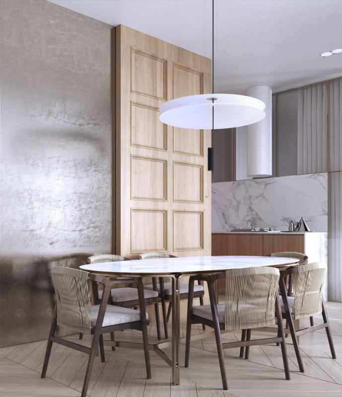 Проект просторных апартаментов в Киеве