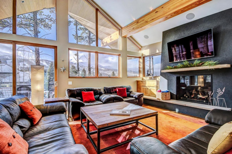 Роскошный дом в горах Колорадо