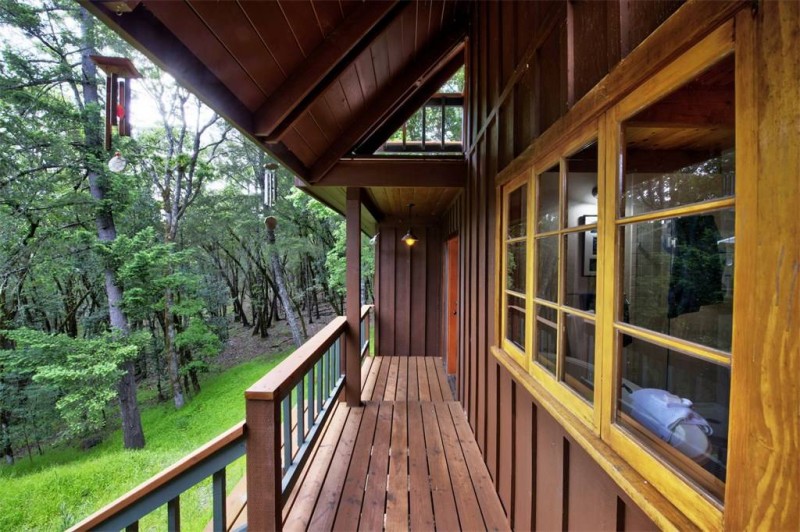 Уединенный дом в горах Майякамас, Напа, Калифорния