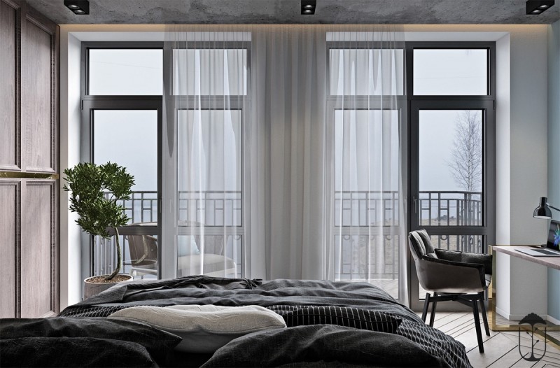 Двухуровневая квартира в Вильнюсе, Литва