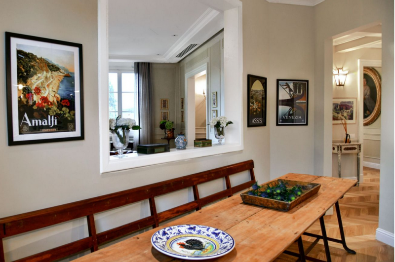 Элегантный интерьер апартаментов во Флоренции