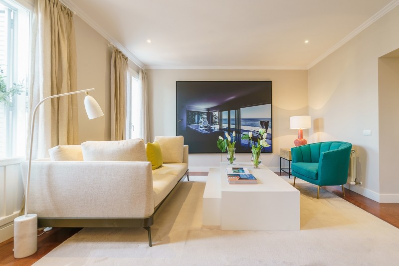 Элегантный интерьер квартиры в Мадриде