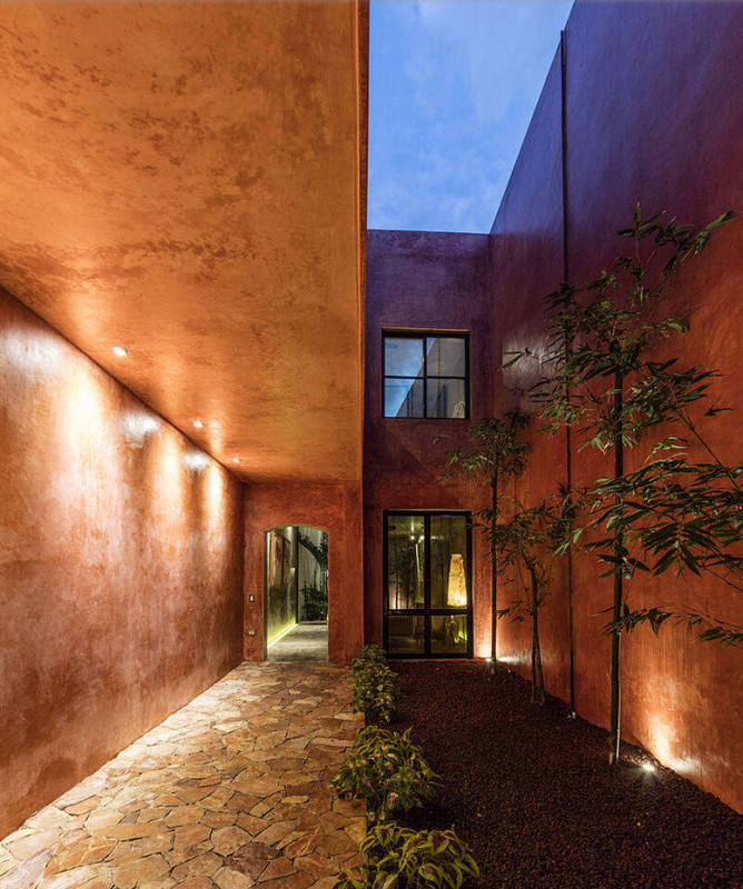 Интерьер современного дома в Мериде, Мексика Интерьер современного дома в Мериде, Мексика