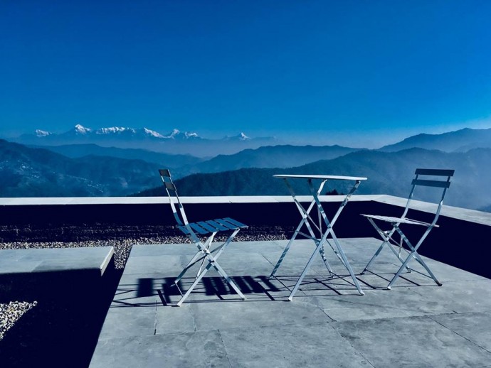 Небольшой отель Kumaon в индийских Гималаях