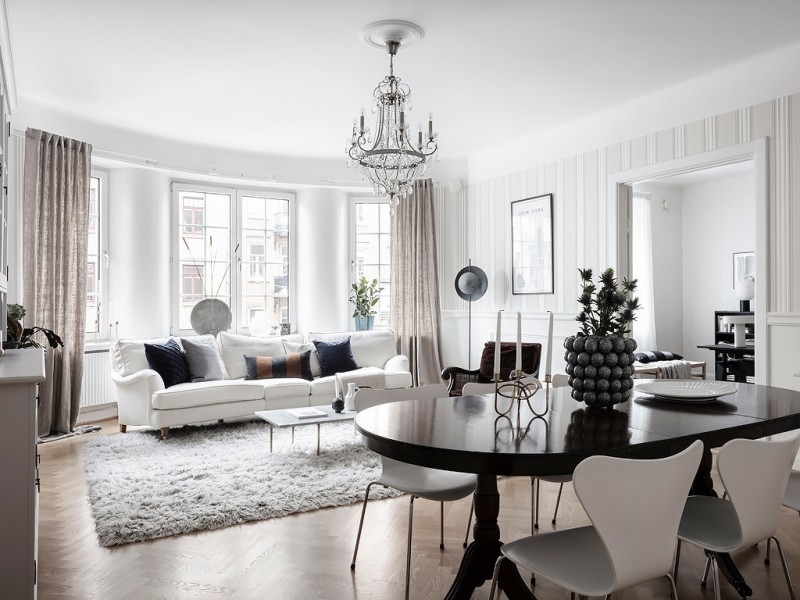 Очаровательная квартира площадью 128 м2 в Гётеборге, Швеция