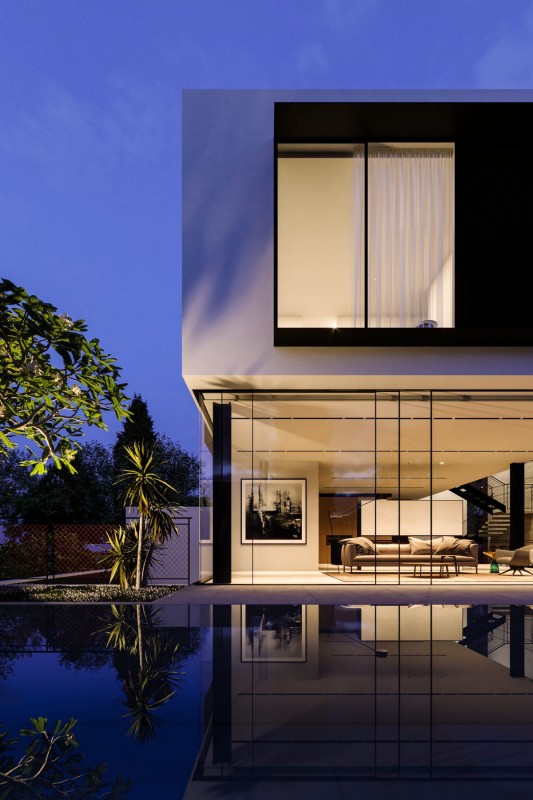 Роскошная современная архитектура