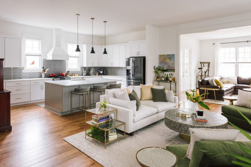 Сочетание винтажа и модерна в интерьере дома в Нашвилле, Теннесси