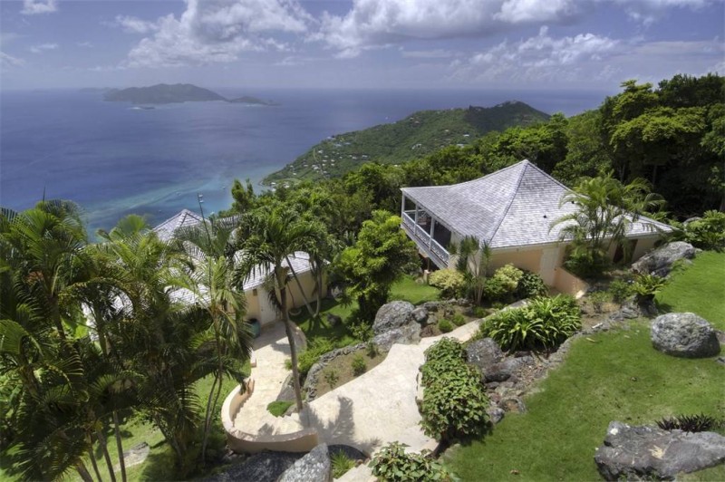 Эксклюзивное имение на холмах на острове Тортола, Британские Виргинские острова Эксклюзивное имение на холмах на острове Тортола, Британские Виргинские острова