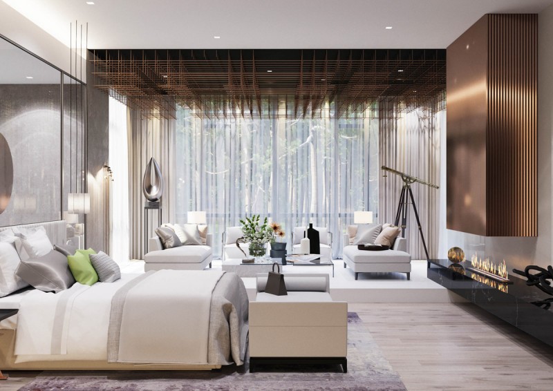 Интерьер роскошного загородного дома Интерьер роскошного загородного дома