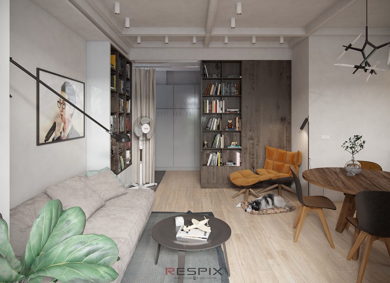 Интерьер студии в Ханое, Вьетнам