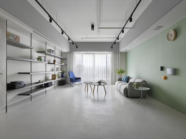 Минималистский дизайн квартиры в городе Тайчжун, Китай