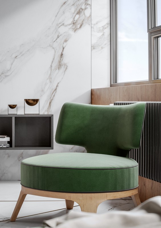 Мрамор, дерево и бетон в современном интерьере Мрамор, дерево и бетон в современном интерьере