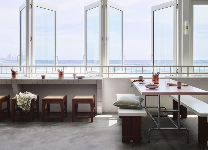 Ресторан Burleigh Pavilion в Берли-Хедс, Квинсленд, Австралия
