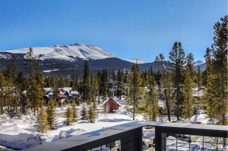 Современное шале на горнолыжном курорте Брекенридж