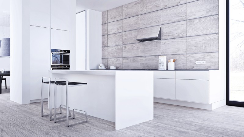 Белоснежный интерьер загородного дома