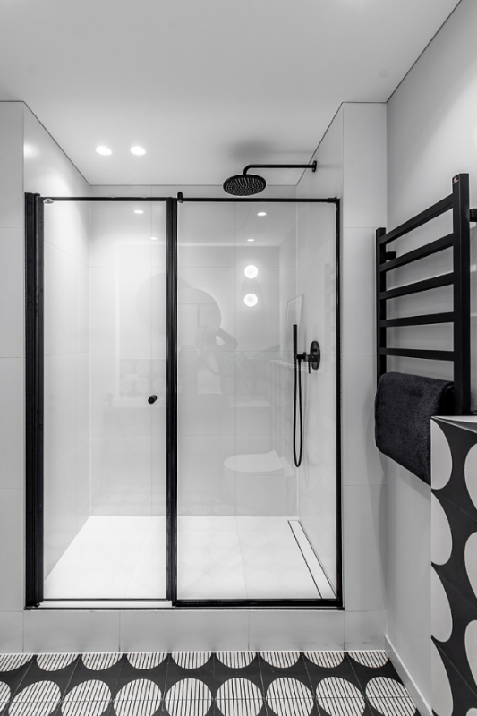 Цветовое разделение пространства в литовском доме Цветовое разделение пространства в литовском доме