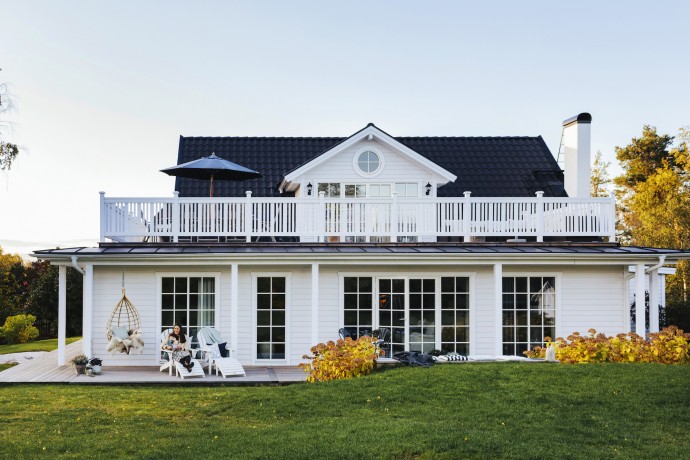 Дом дизайнера Кэролайн Гранстрём на острове Лидингё, Швеция