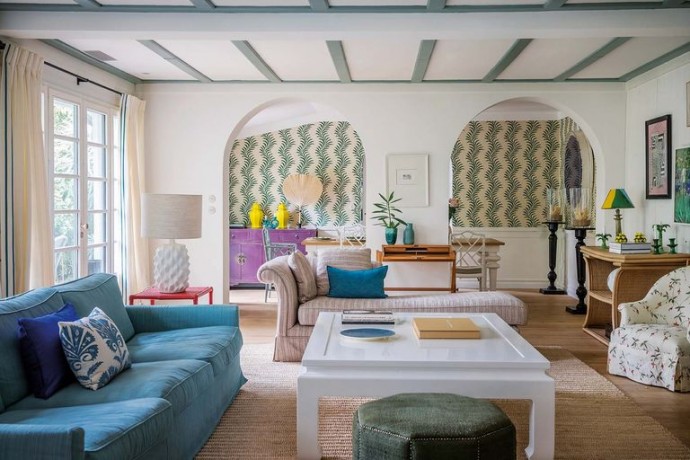 Дом дизайнера Жоан де Лепине на курорте Сен-Жан-Кап-Ферра, Франция