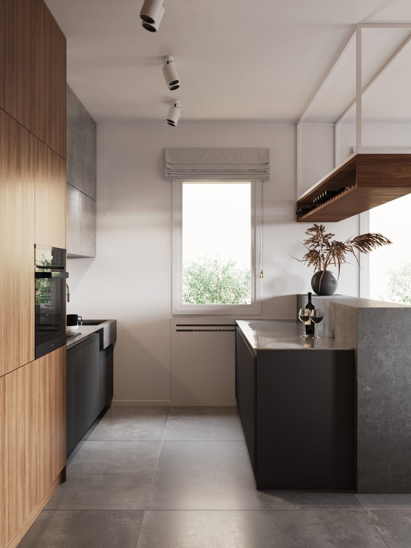 Дом в стиле минимализм