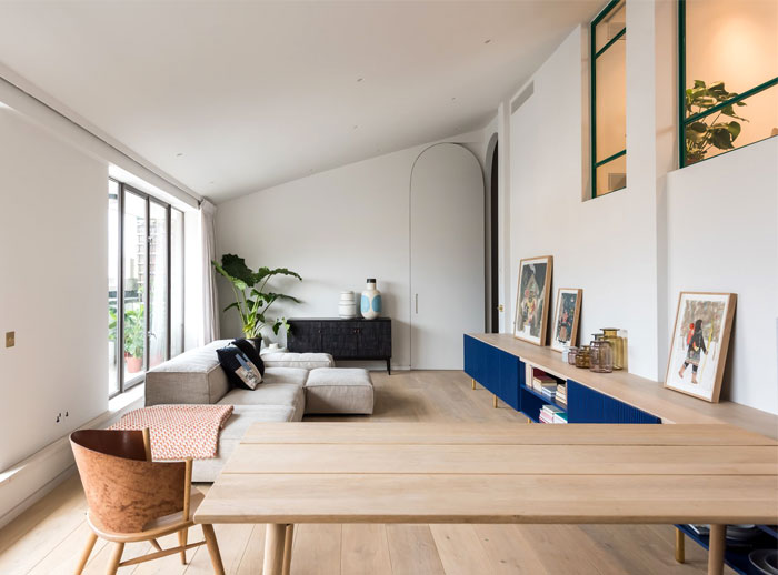 Интерьер пентхауса в Лондоне