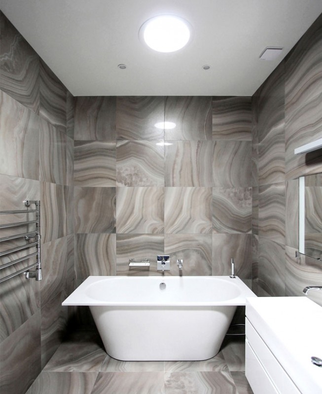 Минималистичный и изысканный интерьер пентхауса Минималистичный и изысканный интерьер пентхауса