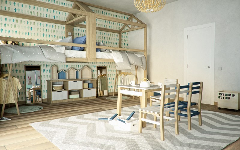 Проект дома для молодой семьи в Мадриде