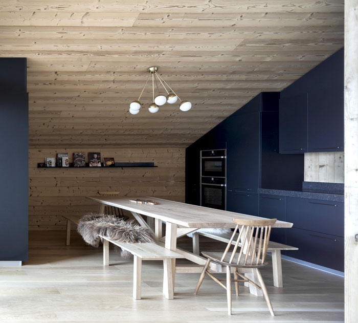 Стильное шале во Французских Альпах