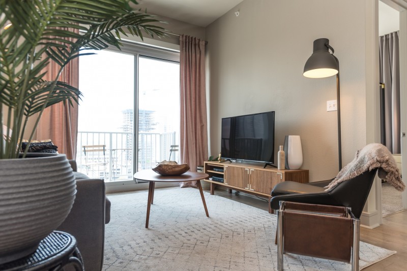 Интерьер апартаментов в Остине, Техас