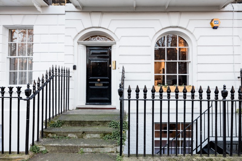 Интерьер лондонского таунхауса