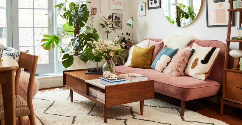 Лондонская квартира с одной спальней в историческом здании в стиле арт-деко