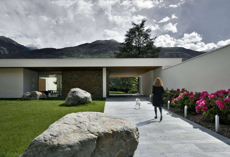 Одноэтажная вилла в Италии