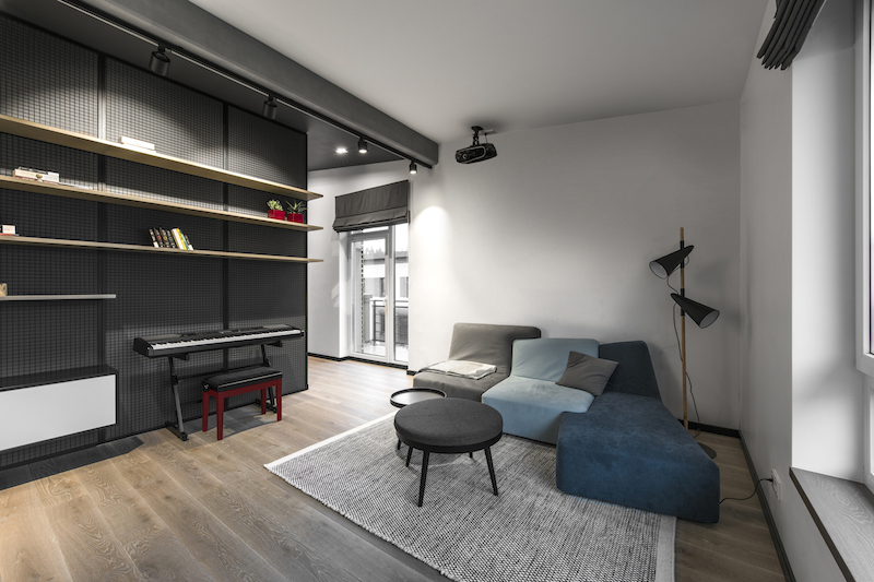 Стильные двухэтажные апартаменты с современным скандинавским шармом