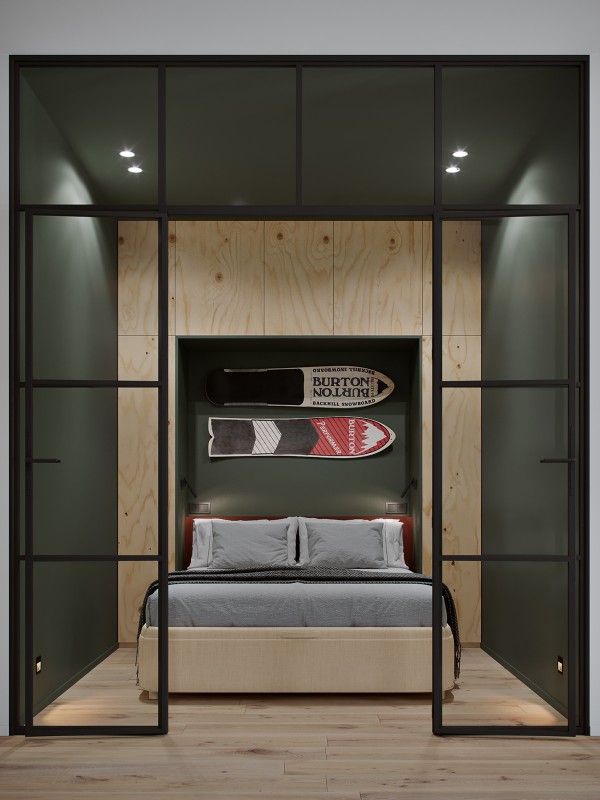 Акцент на красном