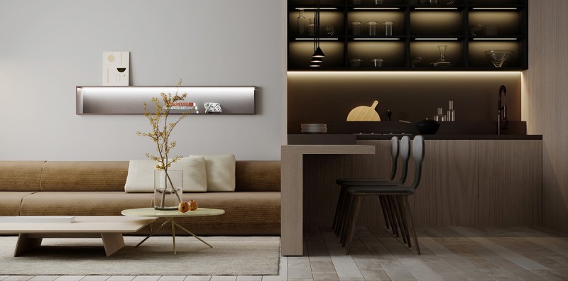 Апартаменты в стиле "минимализм"