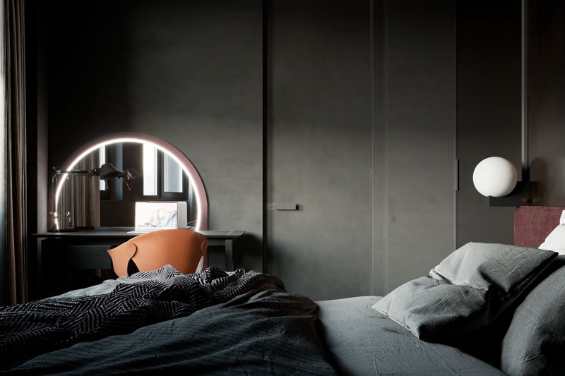 Богатый и благородный цвет "марсала" в современном интерьере