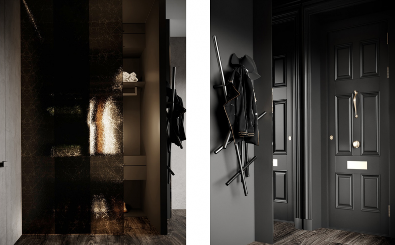 Дизайн-проект квартиры в стиле "брутализм"