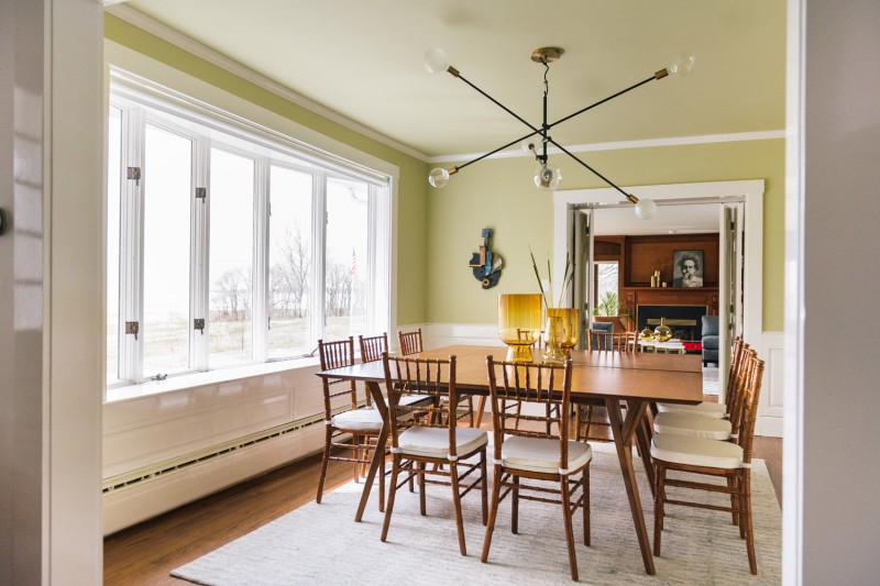 Гармоничный интерьер коттеджа в Бруклине Гармоничный интерьер коттеджа в Бруклине