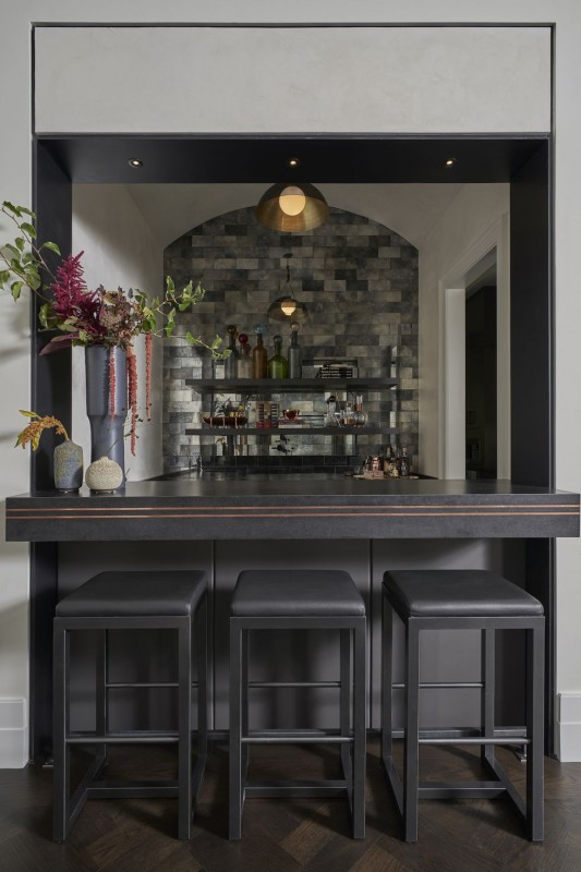 Интерьер роскошного дома в Линкольн-парке, Кук-Каунти, Иллинойс