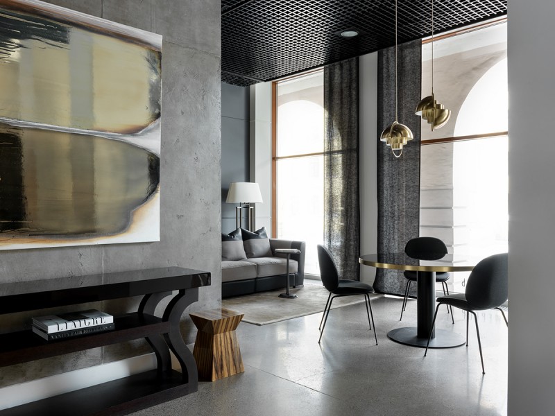 Комфортная зона отдыха в шоуруме