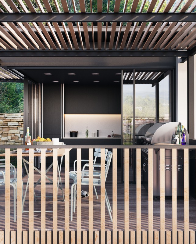 Дом для отдыха с бассейном во Франции