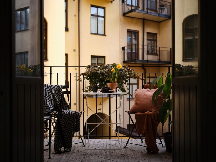 Квартира площадью 37 м2 в Стокгольме