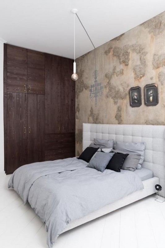 Сочетание модерна и индустриального стиля