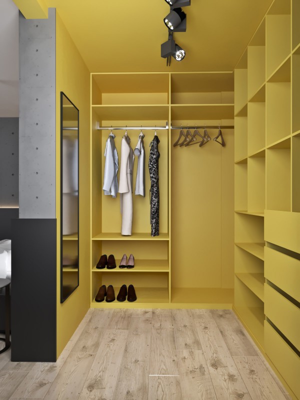 Дизайн-проект апартаментов в стиле "минимализм"