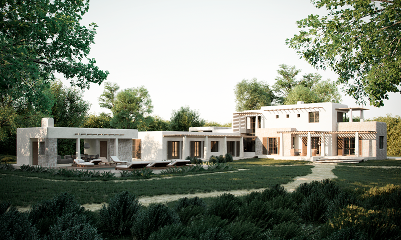 Интерьер уютной виллы