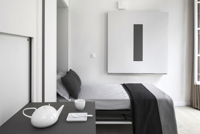 Многофункциональное пространство на 16 м2 в Париже Многофункциональное пространство на 16 м2 в Париже