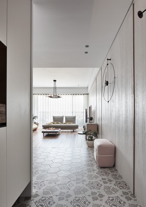 Оформление апартаментов в светлых тонах с добавлением пастельных оттенков