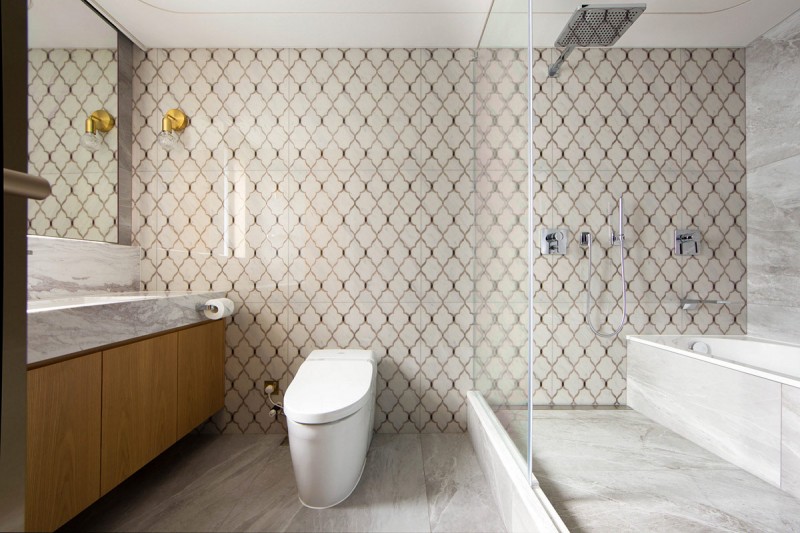 Роскошный интерьер резиденции в Гонконге Роскошный интерьер резиденции в Гонконге