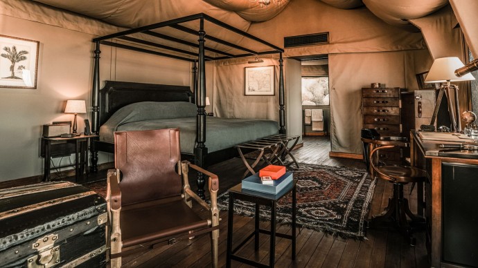 Уникальный палаточный отель Zannier Sonop в намибийской пустыне