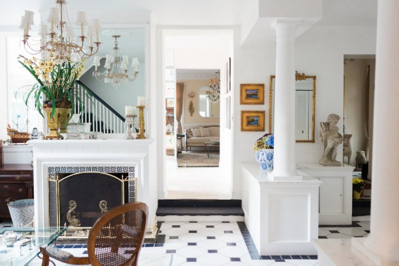 Французский загородный коттедж с потрясающим садом