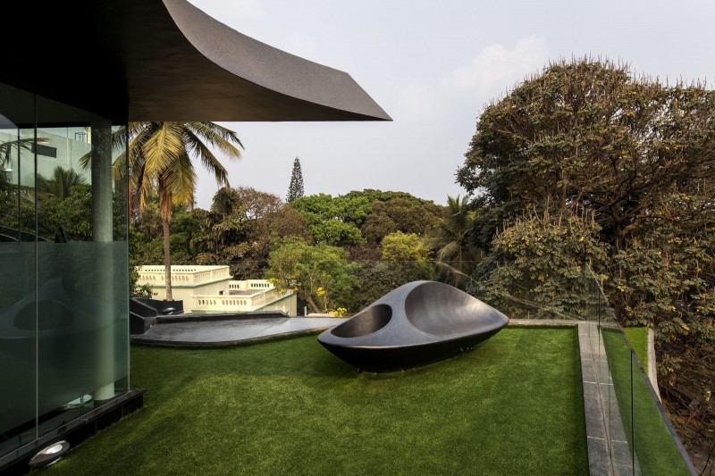 Футуристичный дизайн виллы